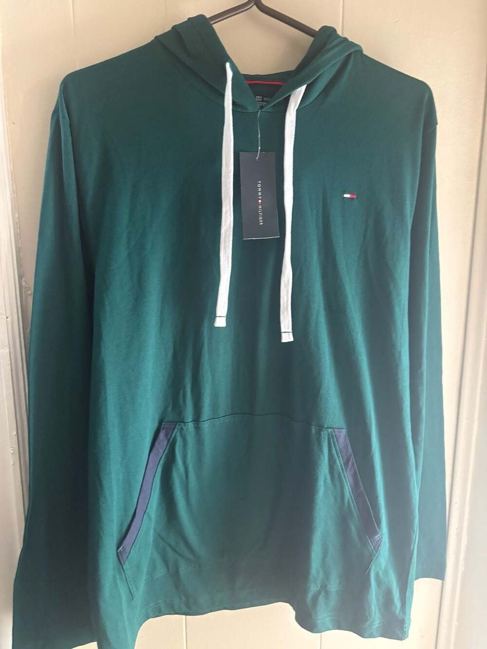 Tommy Hilfiger Hooded Long Sleeve Shirt Men's